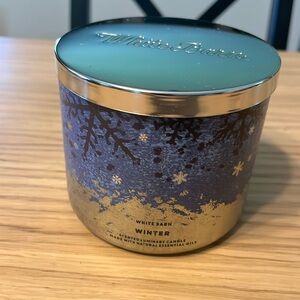 Bath & Body Works 3 Wick Candle. Winter